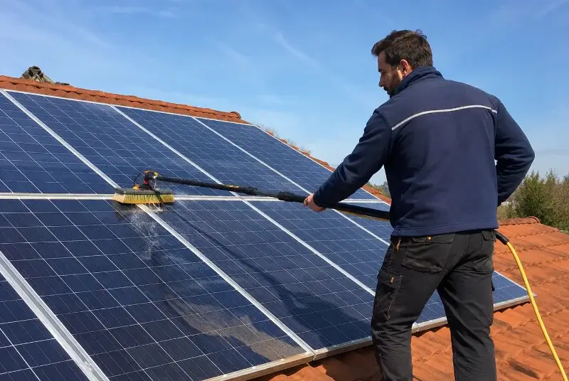 Nettoyage et entretien de panneaux solaires à Ahetze