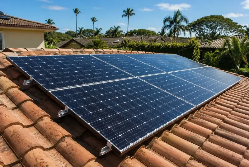 Installation de panneaux solaires à Ahetze